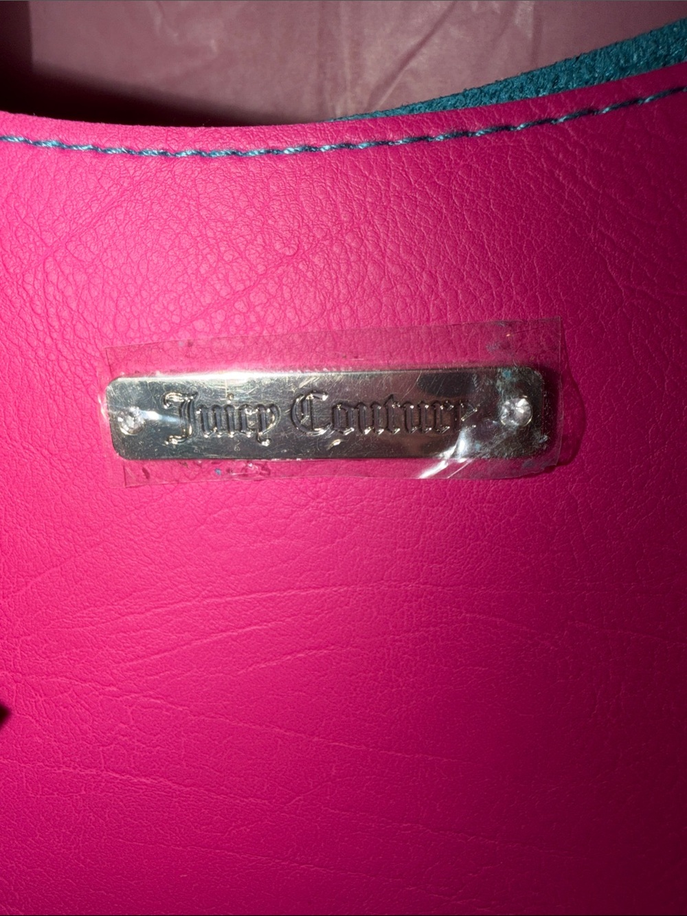 Juicy Couture Hot Pink Signature Tote Bag - Picture 7 of 8